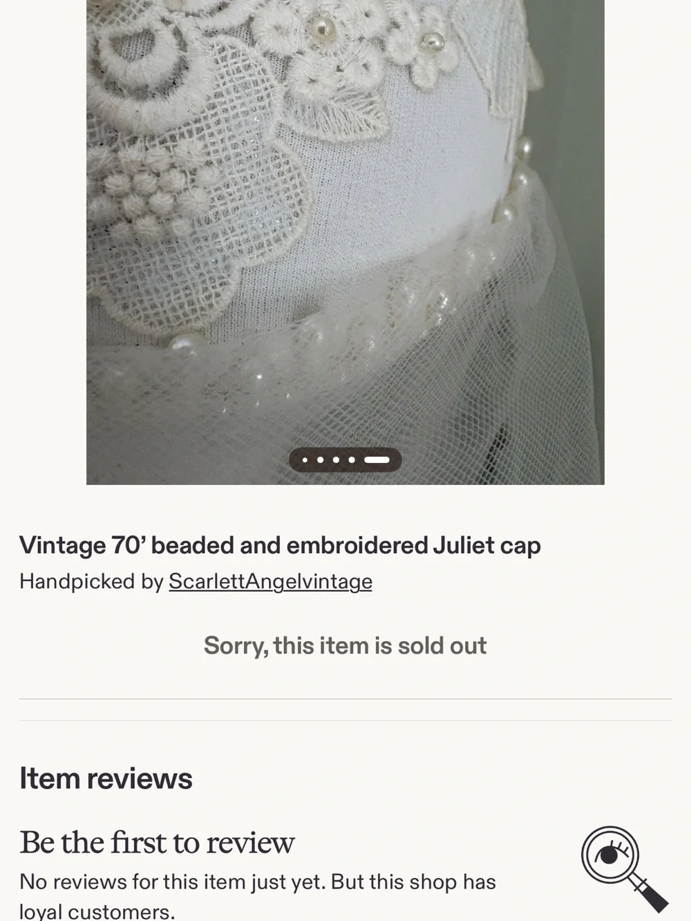 Vintage 70s juliet
